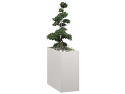 Vidaxl Plantador 40x80x80 Cm Aço Inoxidável