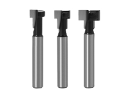 Conjunto de 3 fresas com encaixe tipo chave para carpintaria, com 1/4 Polegada, fresa para madeira 5/16 3/8 1/2 Polegada