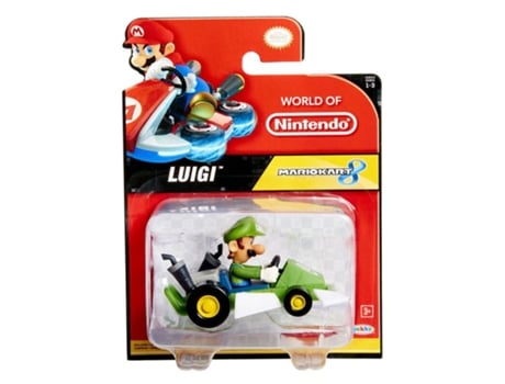 Minifigura Mario Kart Racers Luigi Jakks Pacific 57743 Jakks Pacificp24pn
