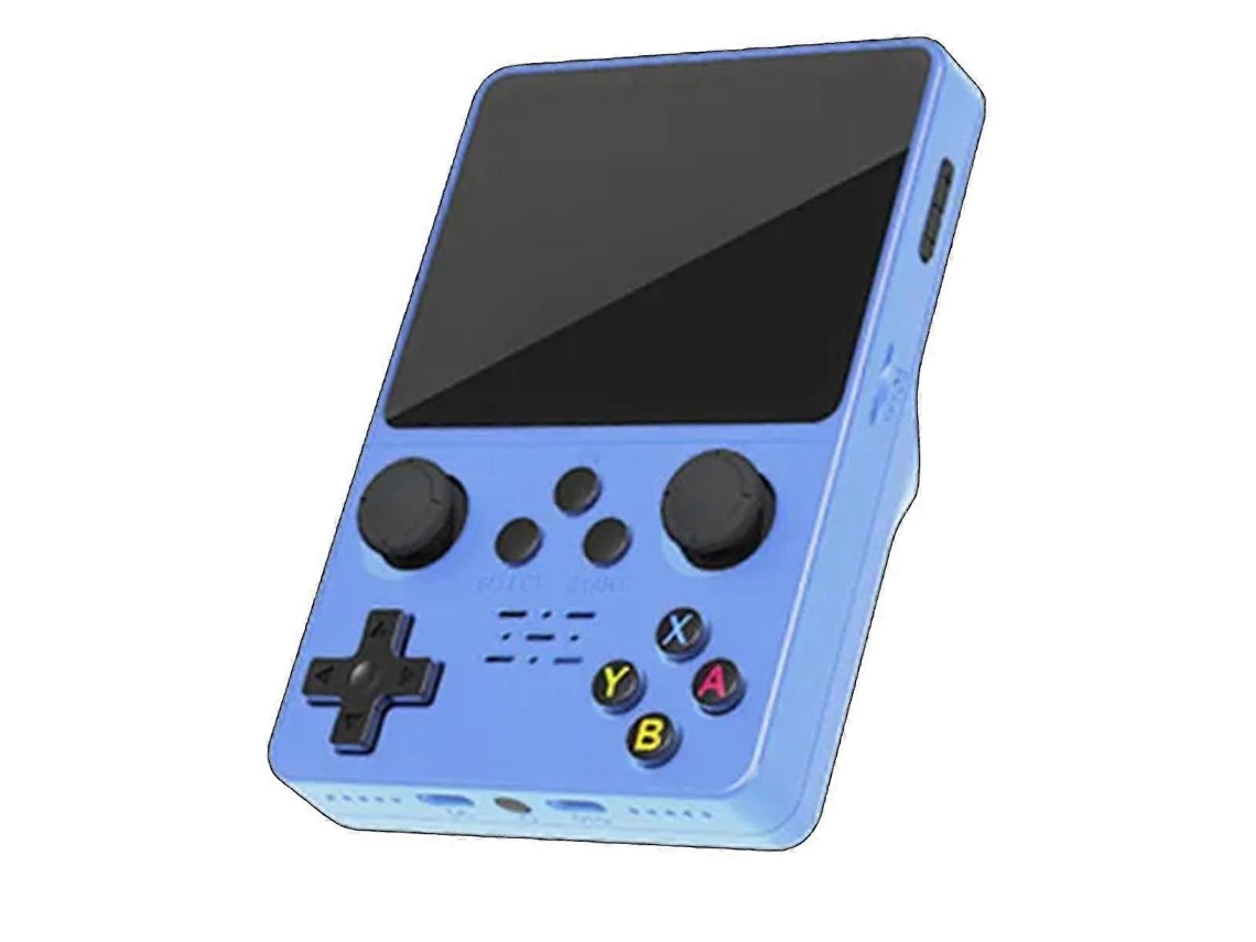 Console De Videogame Portátil Retrô Com Sistema Linux, Tela Ips De 3,5 Polegadas, Reprodutor De Vídeo Portátil De Bolso De 128 Bits Ly Ebike