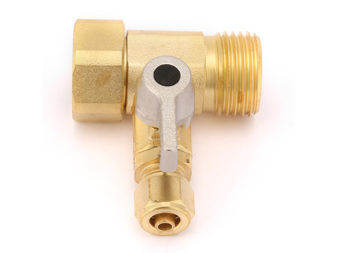 Conector Rápido De Válvula De Bola De Latão