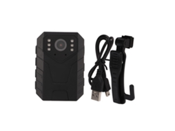 Câmara Corporal Mini Portátil 4k Hd Para Segurança E Vigilância Policial, Clip On