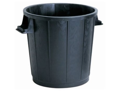 Contentor de Lixo em Polietileno Preto 75L Pb 75 VINMER Pb75
