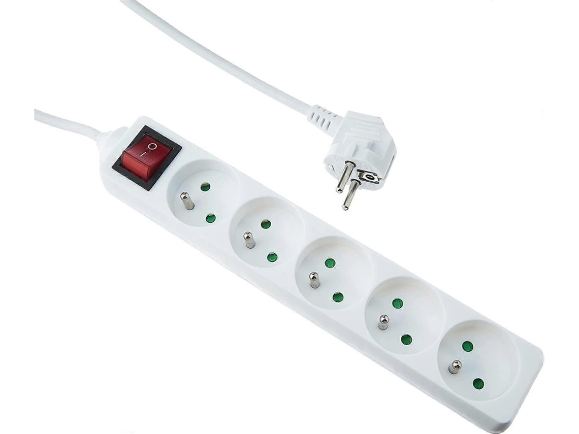 Extensão Elétrica Com Múltiplas Tomadas Para Ligar Todos Os Seus Dispositivos Com Segurança. Olysi Shop