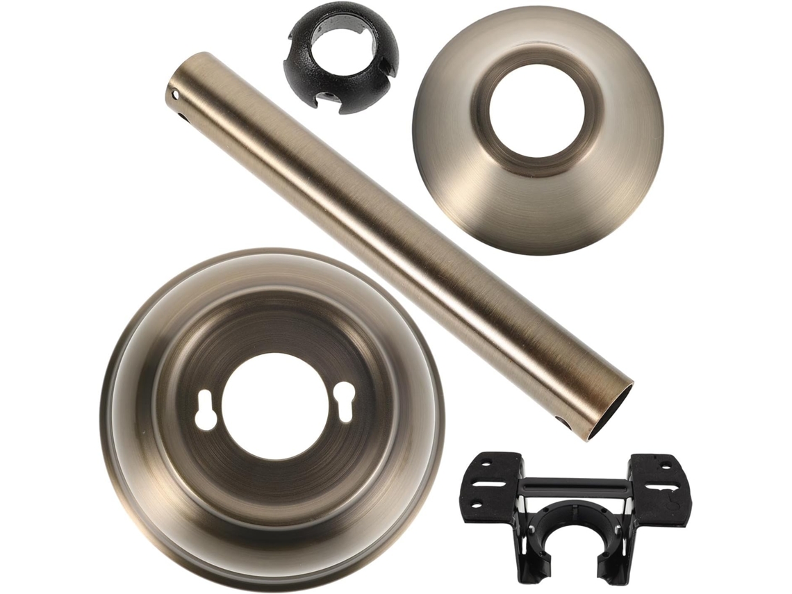 Kit De Suporte Para Ventilador De Teto Inclinado Em Aço Inoxidável