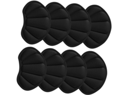 Conjunto De 4 Pares Protetores Calcanhar Para Sapatos Femininos, Inserções De Espuma Antiderrapantes Para O Calcanhar