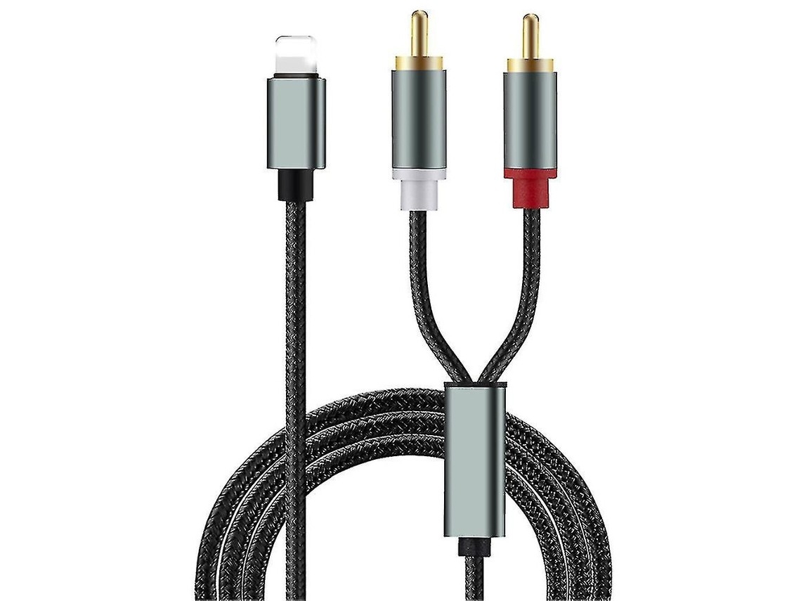 Lightning To Rca Audio Adapter Cable For Iphone 2024