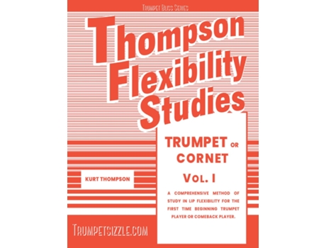 Livro Thompson Flexibility Studies For Trumpet Or Cornet Vol. 1 De Kurt Thompson (inglês)