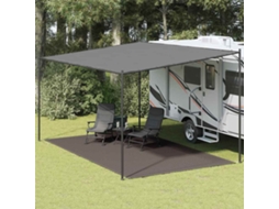 Vidaxl Tapete De Campismo Para Tenda 300x600 Cm Antracite