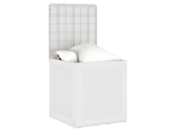 Maison Exclusive - Caixa De Armazenamento Branco 55 X 53 X 57 Cm Polipropileno