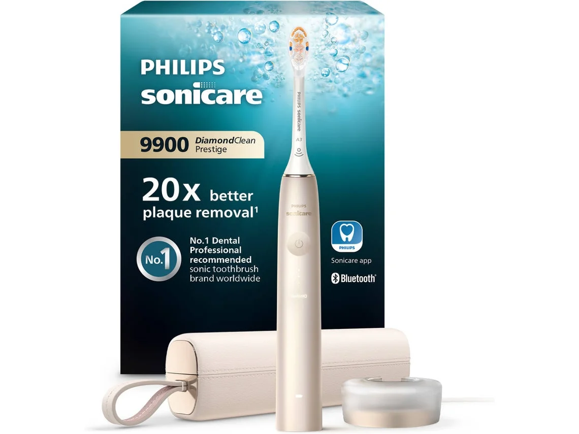 Escova de Dentes Elétrica PHILIPS HX9992/11 Champanhe dourado