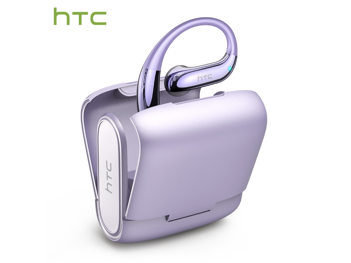 Fones de Ouvido MDUG sem fio com tradutor, cancelamento de ruído, gancho (roxo)