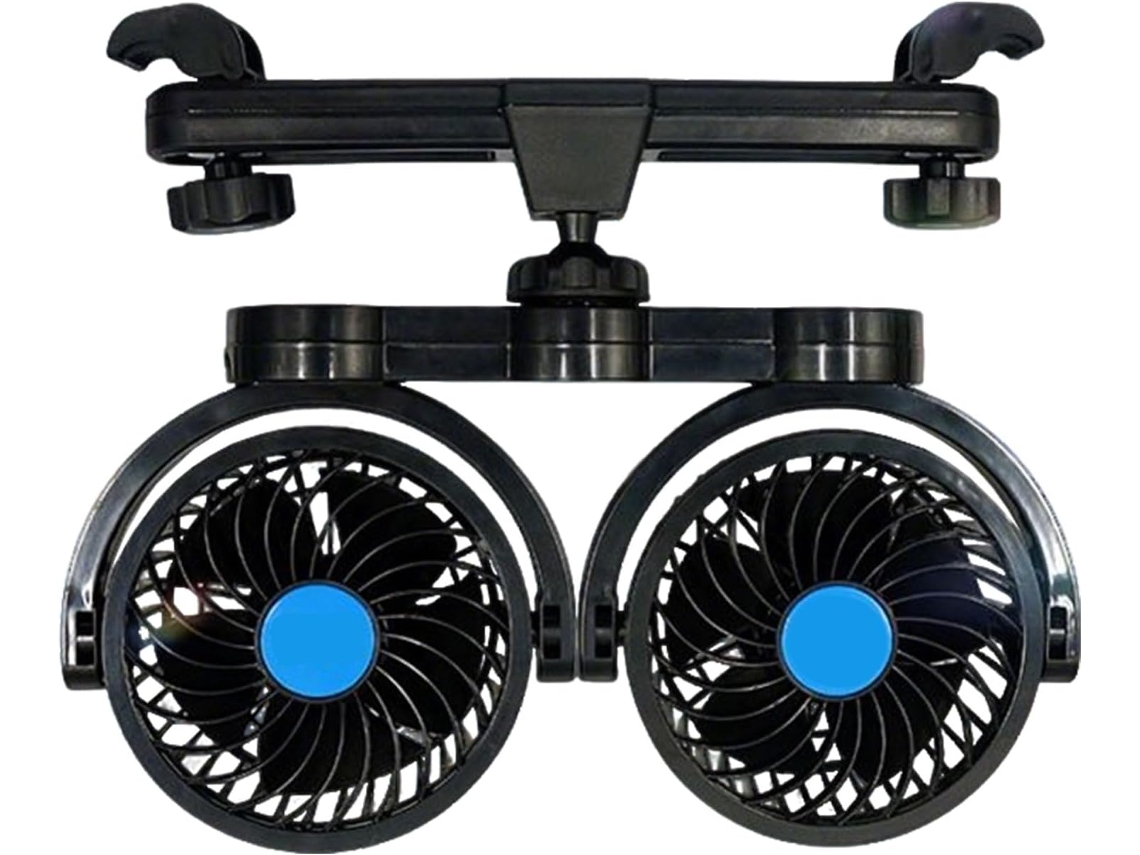 Ventilador Para Carro, Refrigerador Portátil Potente E Ajustável