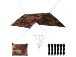 Vidaxl Lona De Exterior 3x2 M Camuflagem