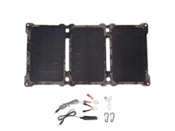 Laxiscreed Painel Solar Dobrável 30w Em Silício Monocristalino Com Carregador Usb Duplo