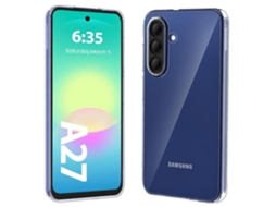 Capa Para Samsung Galaxy A27 5g - Capa De Silicone Gel Fina Película De Tela - Transparente