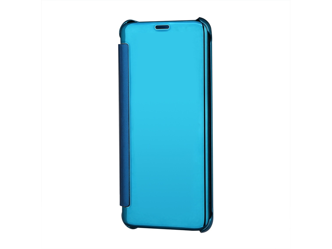 Flip Case Samsung S8 Azul EOOCOO (espelho eletroplatado, antiqueda)
