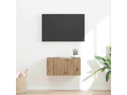 Vidaxl Armário De Tv De Parede 60 X 31 X 29,5 Cm Carvalho Artesanal