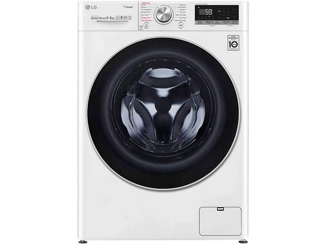 Máquina de Lavar e Secar Roupa LG F4DV5009S0W (6/9 kg - 1400 rpm - Branco)