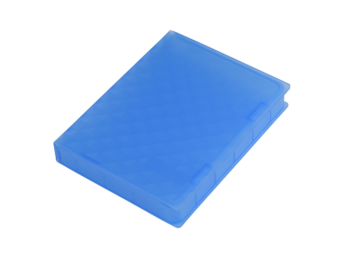 2026zentro-caixa De Armazenamento Antiestática Para Disco Hdd Ssd 2.5 Polegadas, Anti Impacto E Poeira, Azul