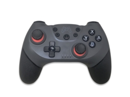Comando para Nintendo Switch Pro Gamepad Sem Fios Bluetooth cinzento prateado