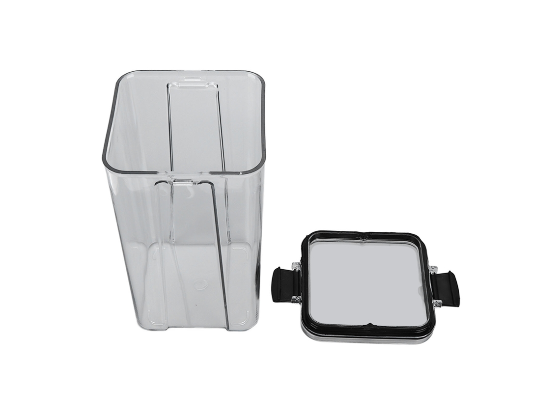 Caixa de Armazenamento para Cozinha Transparente Bpa Free 1300ml para Farinha Açúcar Grãos Feijões