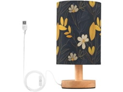 Base de mesa pequena vintage em metal dourado para quarto, ideal para quarto infantil.