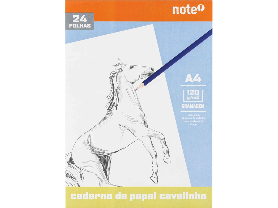 Caderno De Desenho A4 Note!