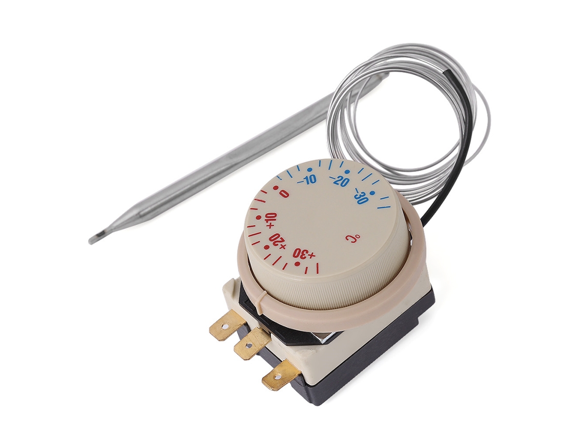 Laxiscreed Interruptor De Controlo De Temperatura Para Geladeira Com Escala Ajustável De -30°c A 30°c