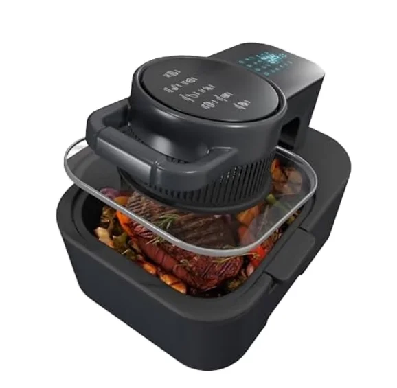 Fritadeira Digital 6 em 1, Atóxica, com Controle de Temperatura e Temporizador MDUG