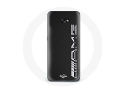 Capa para Samsung galaxy A5 2017 Amg logotipo Carbono Textura