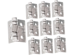 Conjunto De 10 Dobradiças Aço Inoxidável Com Fechamento Automático,