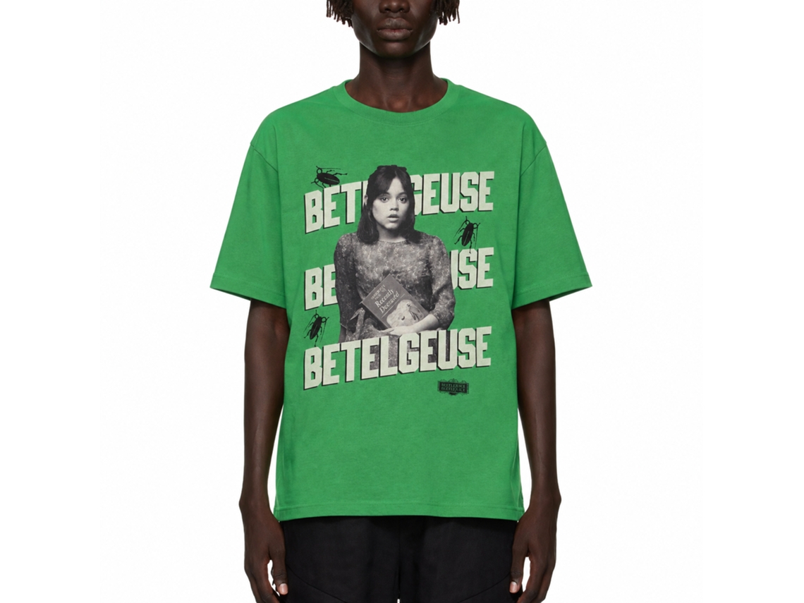 Rockinstone Beetlejuice Astrid Betelgeuse Repeat Shirt Size:l