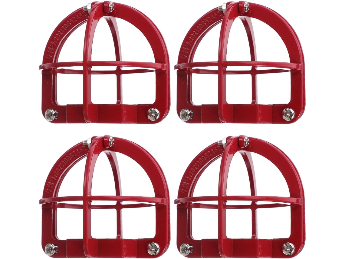 Tampa de Proteção para Sprinkler de Incêndio, 8,71 X 8,71 X 8,51 Cm , Proteção Plástica CHABERLU (3,43 X 3,43 X 3,35 Polegadas)