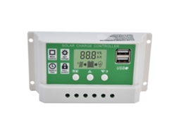 Laxiscreed Controlador De Carregamento Usb Dual Com Controle Pwm Para Painéis Solares