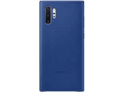 Capa SAMSUNG Galaxy Note 10+ Leather Azul