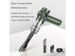 Mini Aspirador De Pó Portátil Para Carro Sucção Super Potente, Sem Fio, Compacto E Super Portátil! Hk Brilvibera