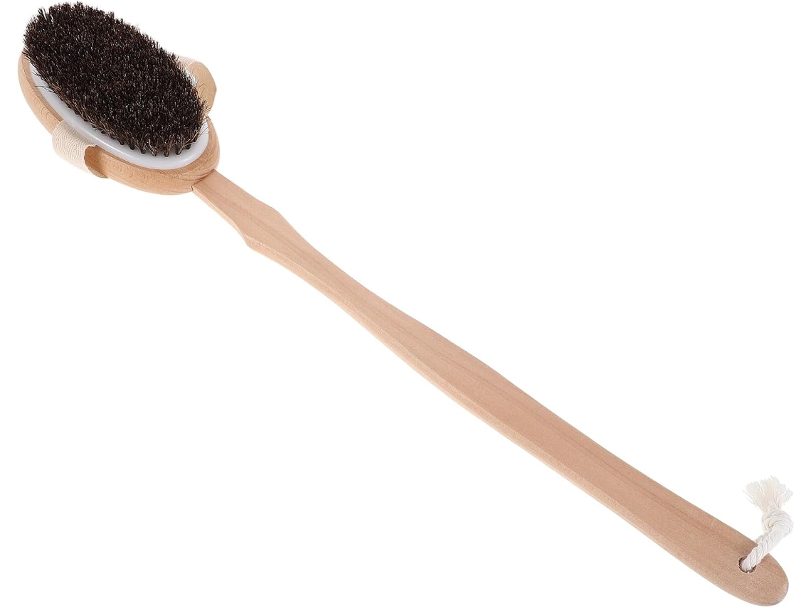 Escova De Banho Para As Costas Frcolor Com Cabo Longo, Ergonômica, Esfoliante E Massageadora Para Homens Mulheres