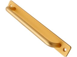 Puxador De Porta Uonlytech Em Liga Alumínio Sem Furos, Puxador De Pressão Para Armários, Janelas E Móveis, Dourado