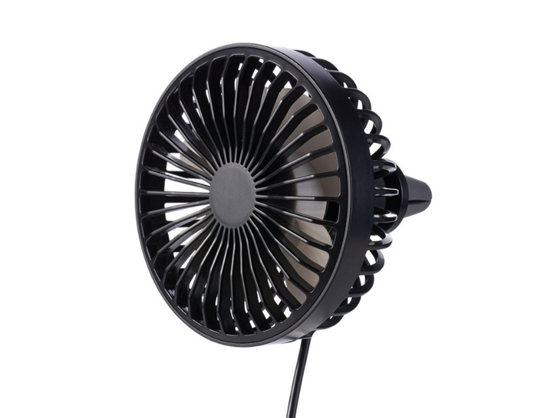 Ventoinha Carro YIZHOOD Fans259 Preto