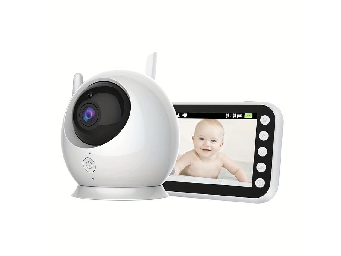 Babá Eletrônica de Áudio para Bebê, Visão Noturna, Comunicação Bidirecional AQUAFORGE