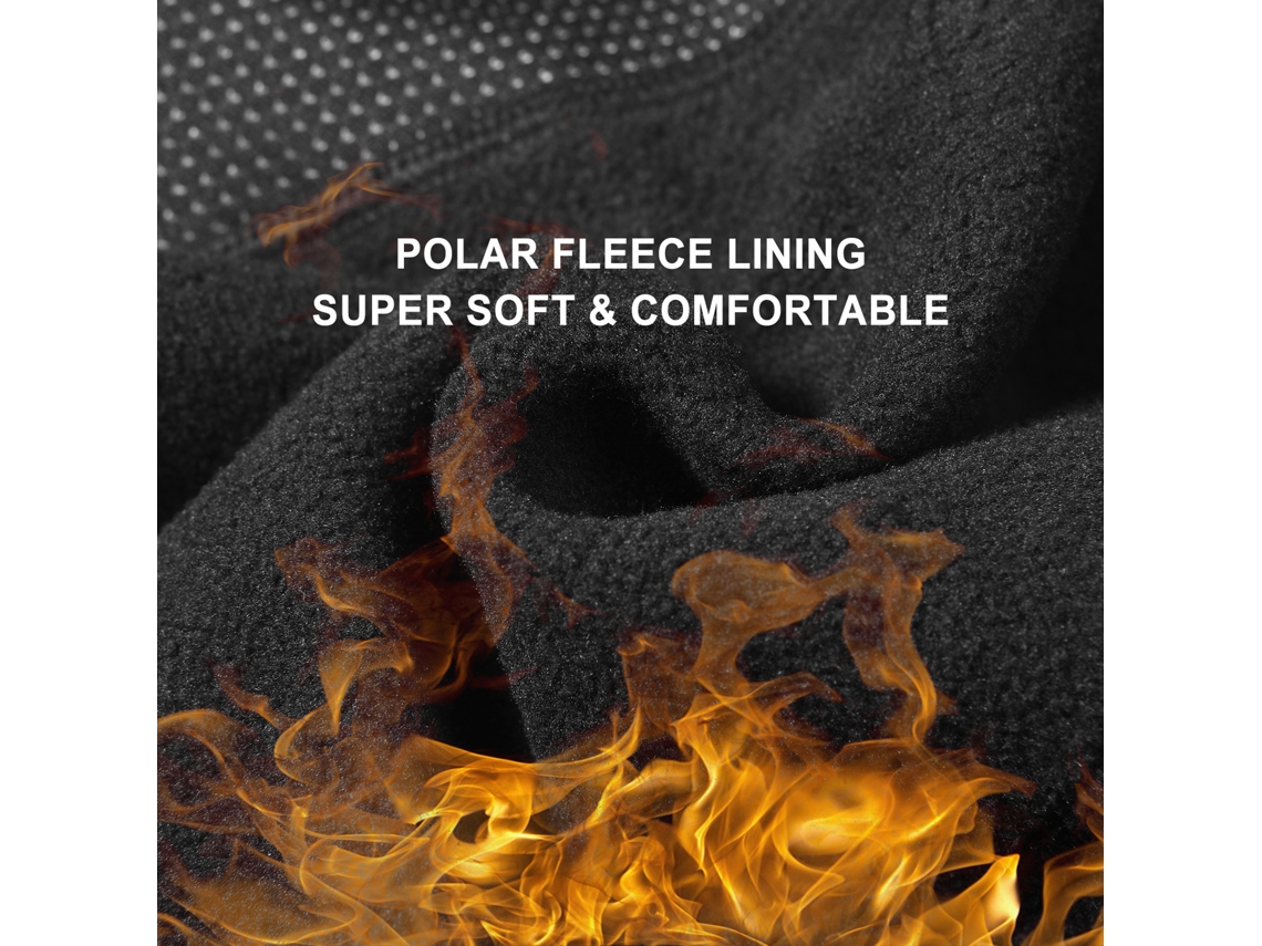 Máscara Balaclava Bicicleta Polar Fleece 2pcs