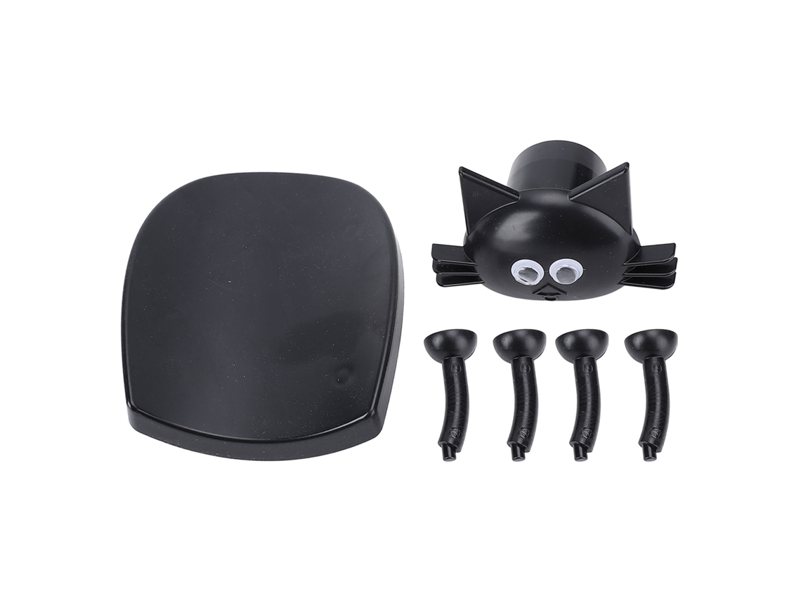 Suporte de Rolo de Papel Higiênico Decorativo Gato S/MARCA