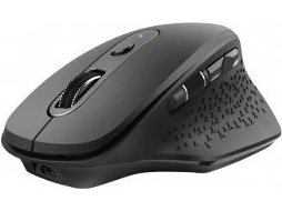 Rato TRUST OZAA (Wireless - Produtiva - 2400 dpi - Preto)
