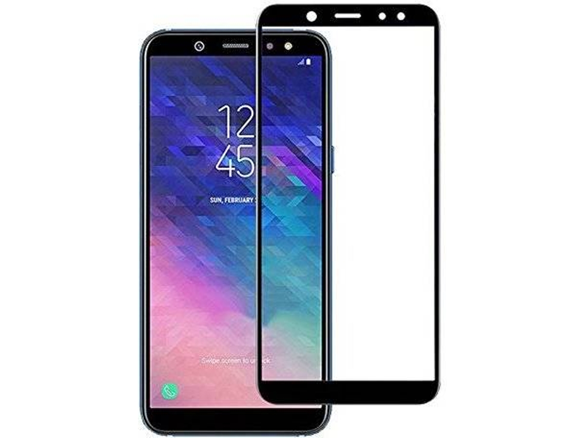 Película De Vidro Temperado Samsung Galaxy A6+ 2018 MULTI4YOU Full Cover 3D