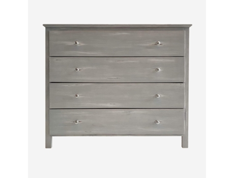 Cómoda Vintage PEJECAR Cinzento (82x97x39cm)