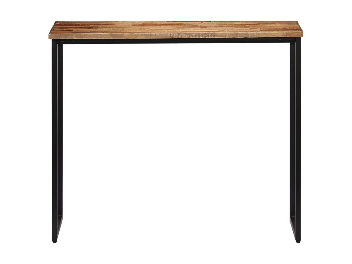 Mesa Consola em Teca Reciclada Maciça 90x30x76 Cm MAISON EXCLUSIVE