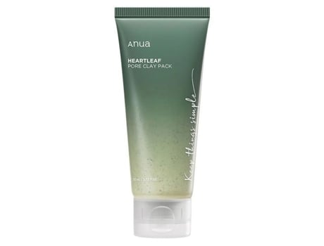 Argila Anua Heartleaf Pore Clay Mask Pack 100ml Hidratante Antiacne