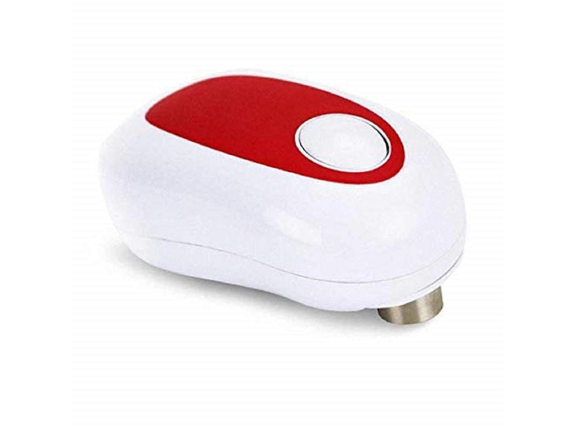Abridor de latas elétrico com bordas lisas, abridor de latas automático Slowmoose com partida por um toque