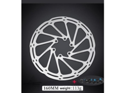 Freio de Bicicleta 160Mm 180Mm 203Mm Rotor de Freio a Disco de Bicicleta Linha Central de Aço Inoxidável Disco de Freio Hidráulico de Bicicleta Mt